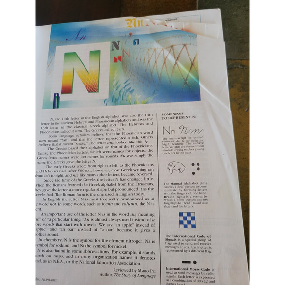 1991 New Book Of Knowledge Grolier Education Hardcover Encyclopedia Vol 13 (N) - Picture 7 of 11